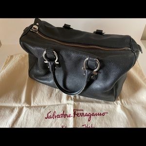 Ferragamo black tote bag